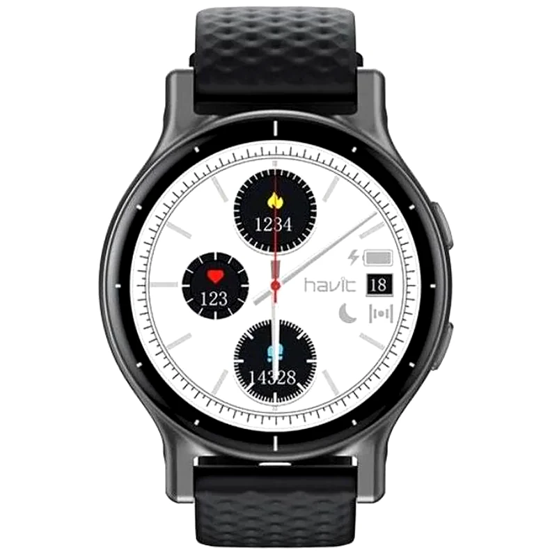 HAVIT Smartwatch Havit M91 Αδιάβροχο 33mm - Μαύρο