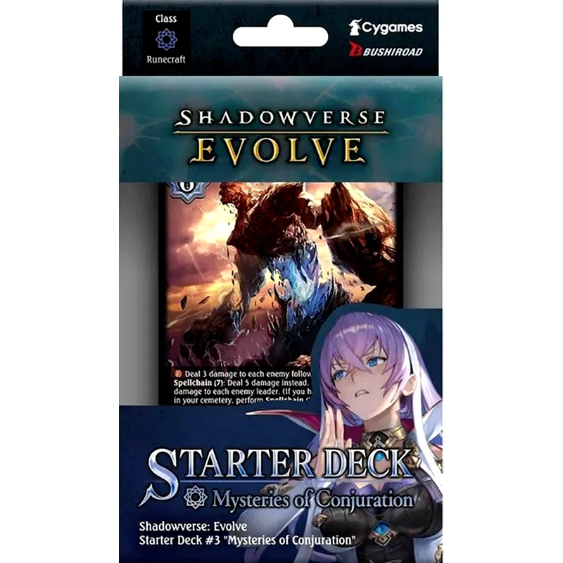 BUSHIROAD Shadowverse: Evolve Runecraft: Mysteries Of Conjuration Starter Deck