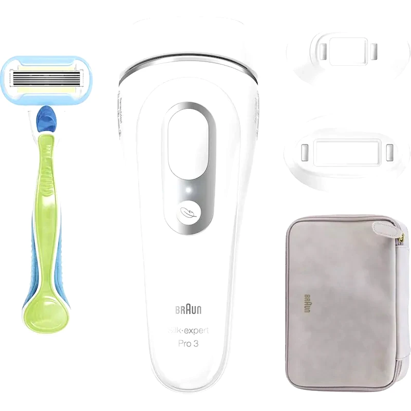 BRAUN Αποτριχωτική Μηχανή BRAUN Silk-expert Pro 3 PL3132 IPL με Φωτόλυση