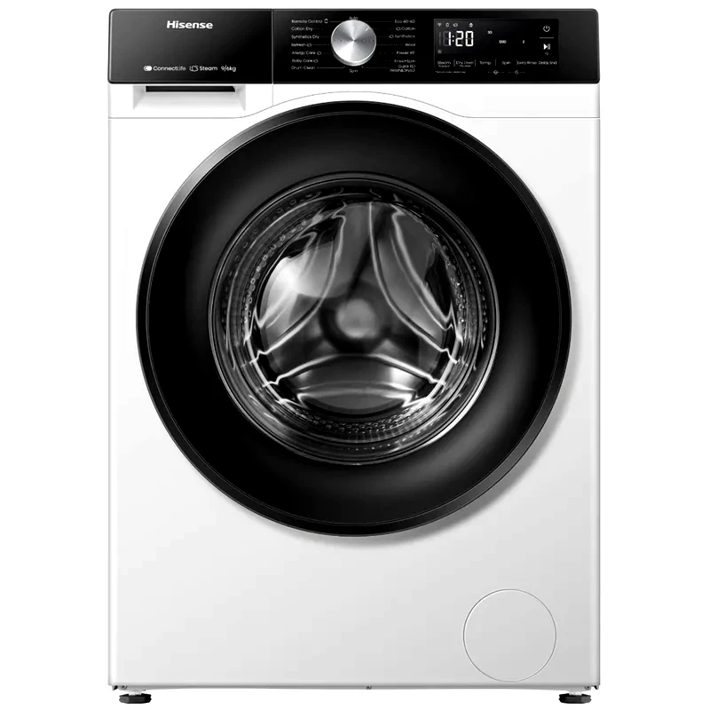 HISENSE HISENSE WD3S9043BW3 9kg/6kg 1400 Στροφές Λευκό Πλυντήριο Στεγνωτήριο