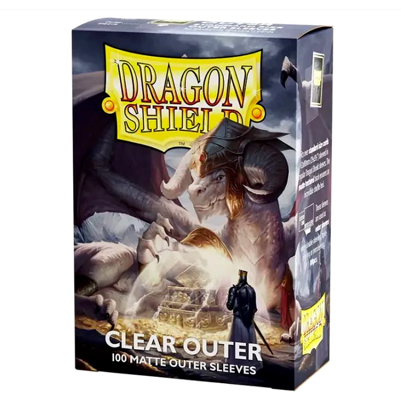 DRAGON SHIELD Dragon Shield Standard Matte Sleeves Clear 100 Τμχ
