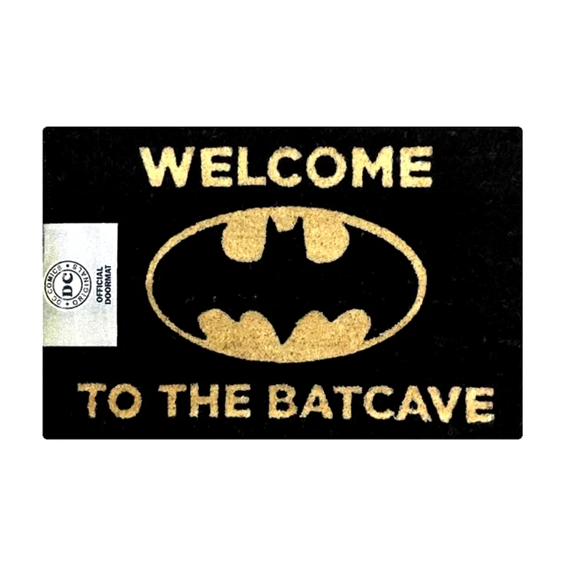 PYRAMID Πατάκι Εισόδου Pyramid Batman Welcome to the Batcave 40x60 cm - Μαύρο
