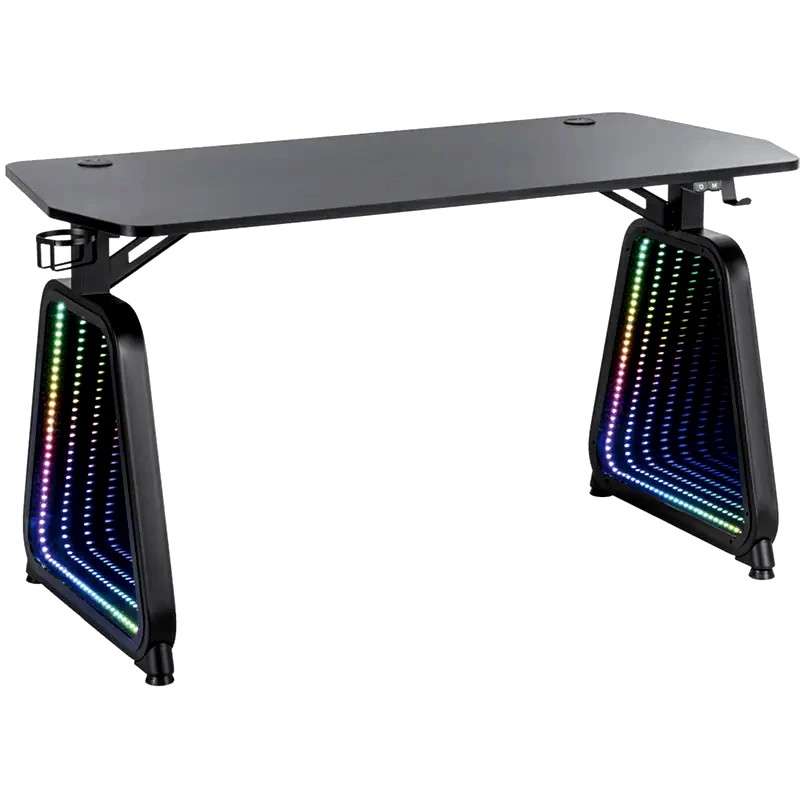 WHITE SHARK Γραφείο Gaming White Shark Medusa από Μοριοσανίδα 136x60x75 cm - Μαύρο