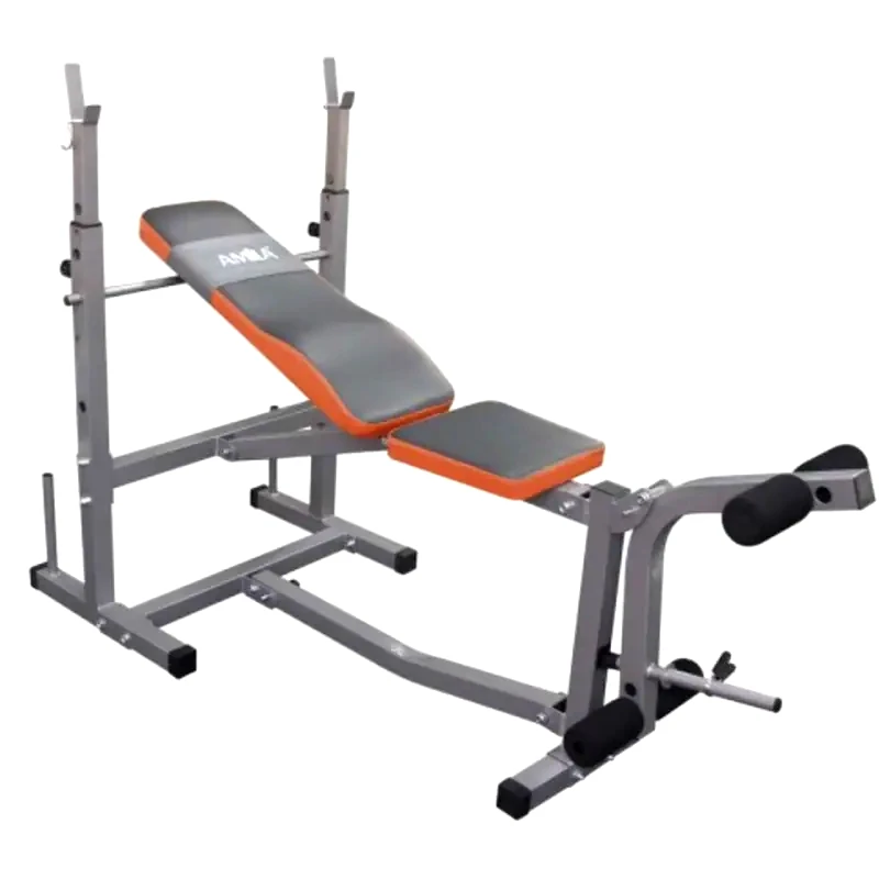 Πολλαπλών Χρήσεων Πάγκος Γυμναστικής Amila Combination Bench 44250 177x134x131cm - Μαύρο/Κόκκινο