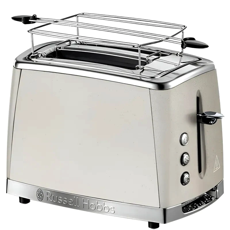 RUSSELL HOBBS RUSSELL HOBBS LUNA TOASTER 2SL STONE 26970-56 2 Θέσεων 1550W Μπεζ Φρυγανιέρα