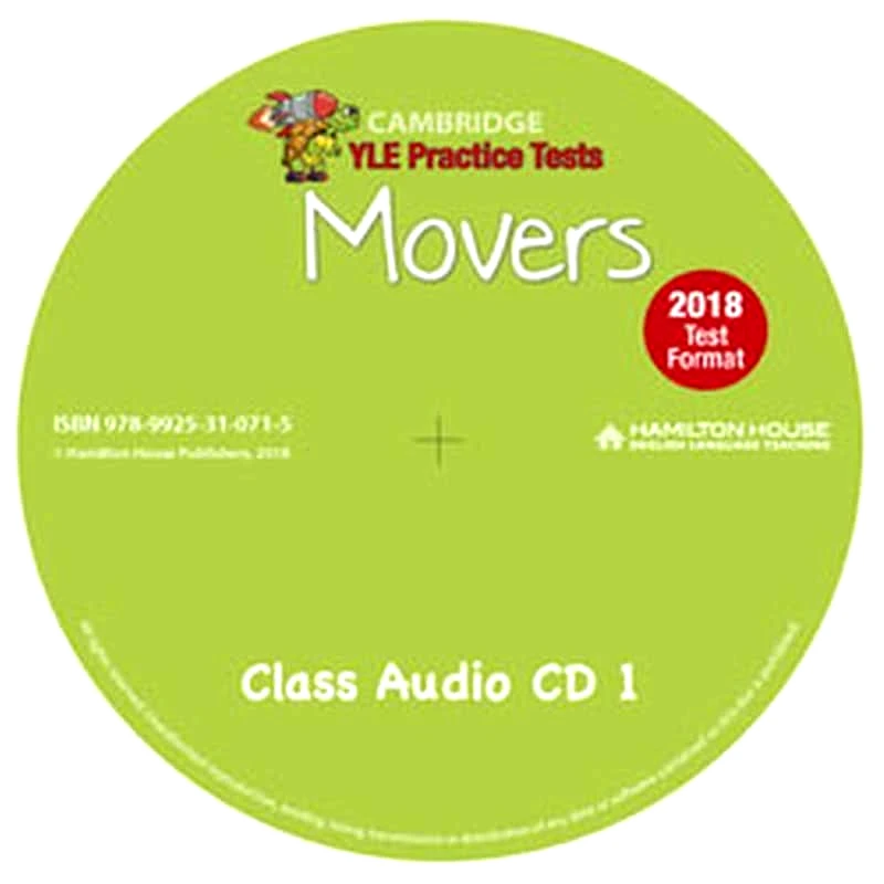 Cambridge YLE Practice Tests Movers Class Audio CDs
