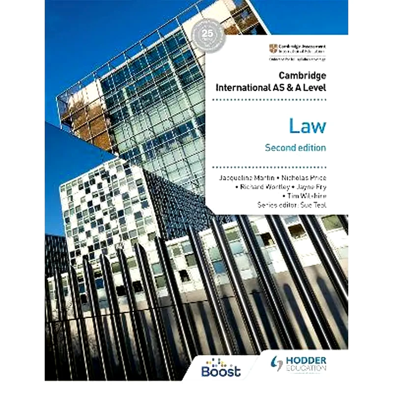 Cambridge International AS and A Level Law Second Edition