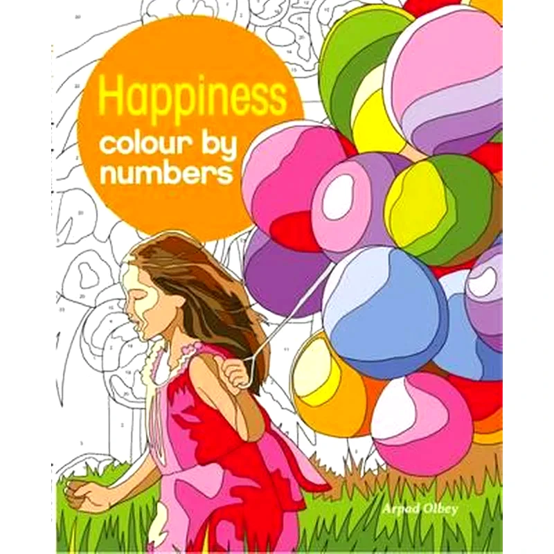 Happiness Colour by Numbers