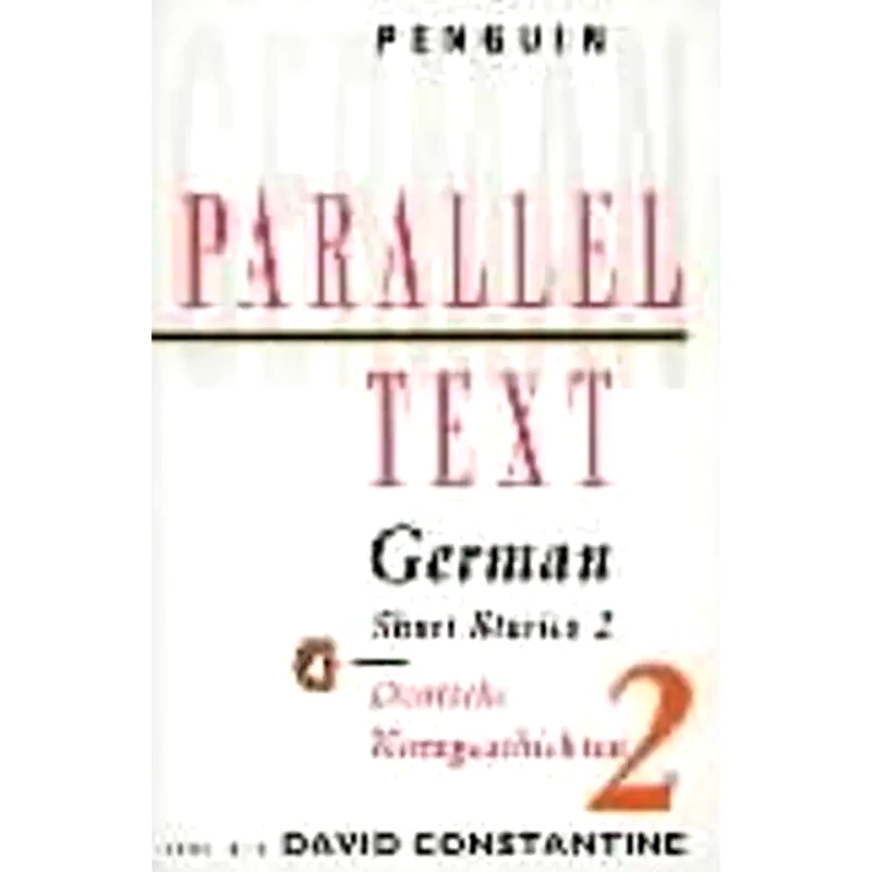 Parallel Text: German Short Stories