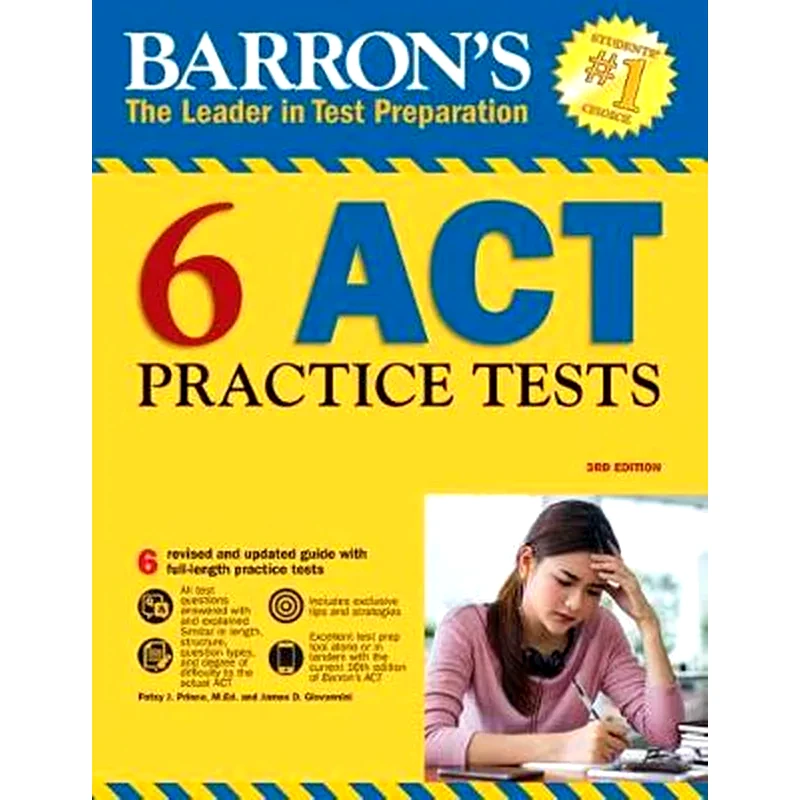 Barrons 6 ACT Practice Tests