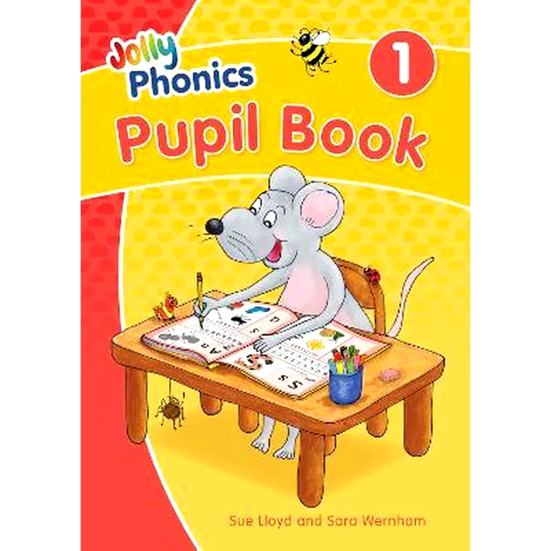 Jolly Phonics Pupil Book 1 : in Precursive Letters (British English edition)