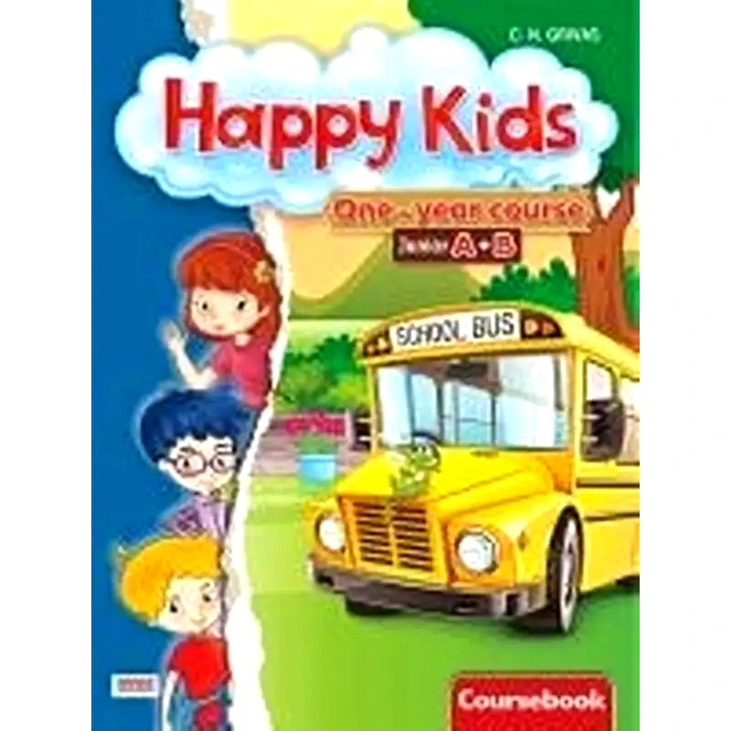 Happy Kids Junior A B (One Year) Workbook (+ Words Grammar)
