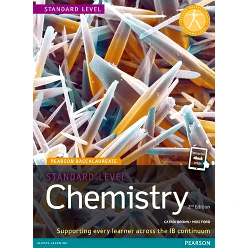 Pearson Baccalaureate Chemistry Standard Level 2nd edition print and ebook bundle for the IB Diploma