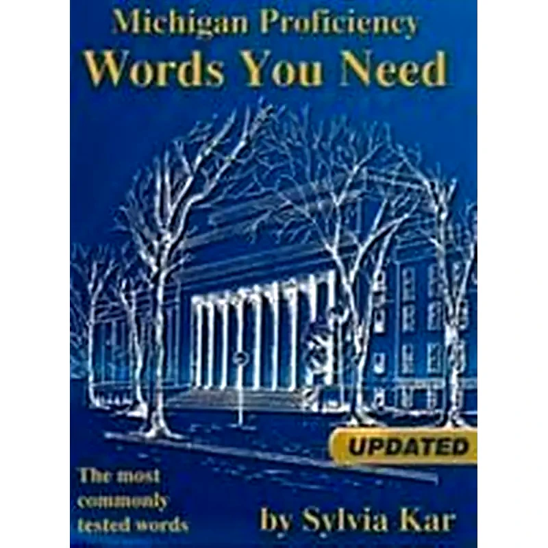 Michigan Proficiency Words You Need Students Book Updated