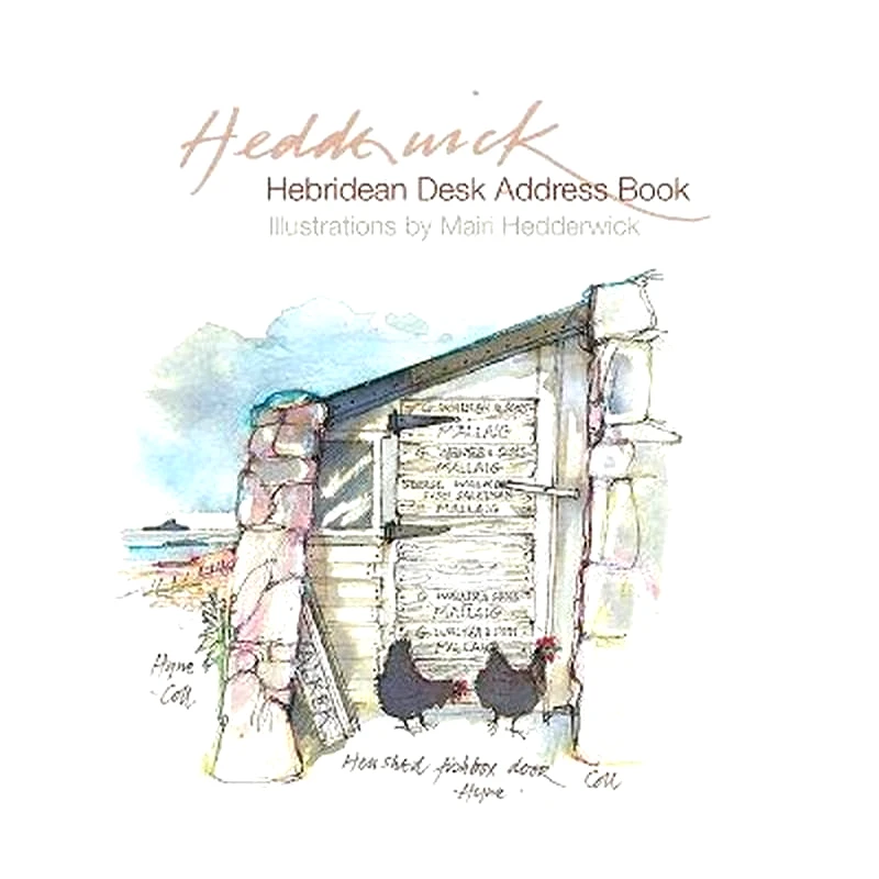 Hebridean Desk Address Book