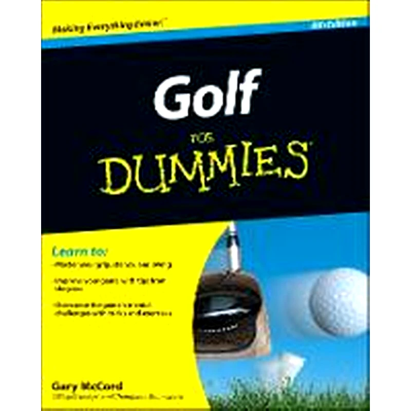 Golf For Dummies 4e