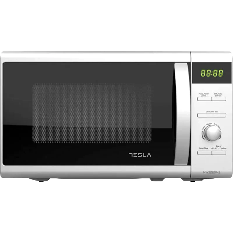 TESLA Φούρνος Μικροκυμάτων TESLA MW2060MS με Grill 20lt 700W Λευκό