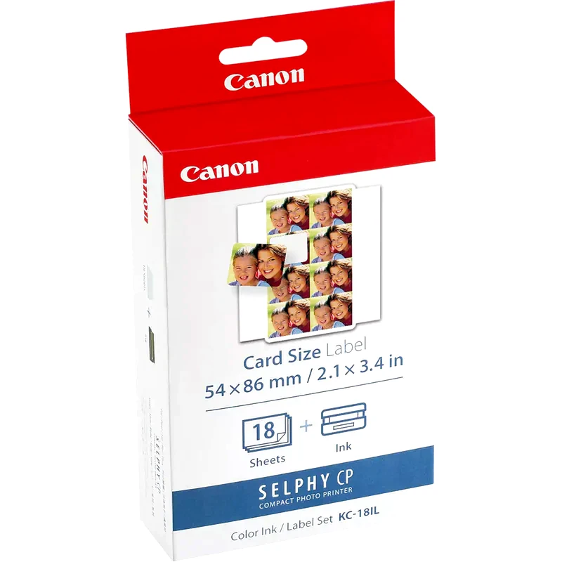 Canon Φωτογραφικό Χαρτί Matte 5.4x8.6 150 gr/m² για Thermal Εκτυπωτές 18 φύλλα