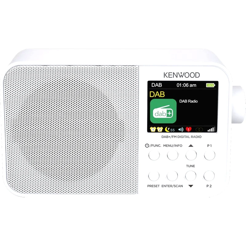 KENWOOD Φορητό Radio Kenwood CR-M30DAB - Άσπρο