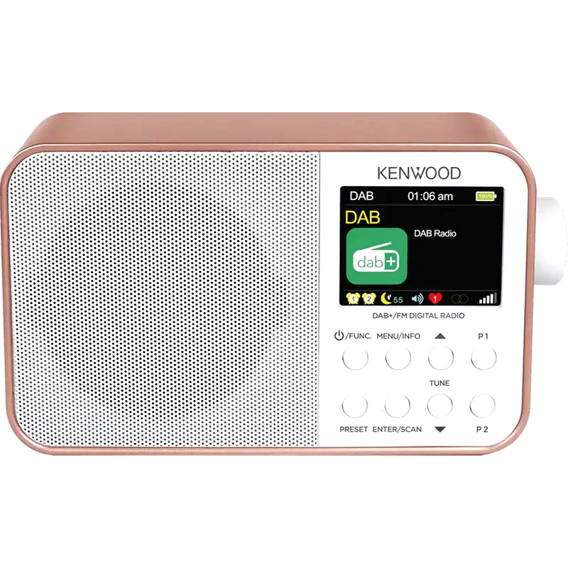 KENWOOD Φορητό Radio Kenwood CR-M30DAB - Ροζ