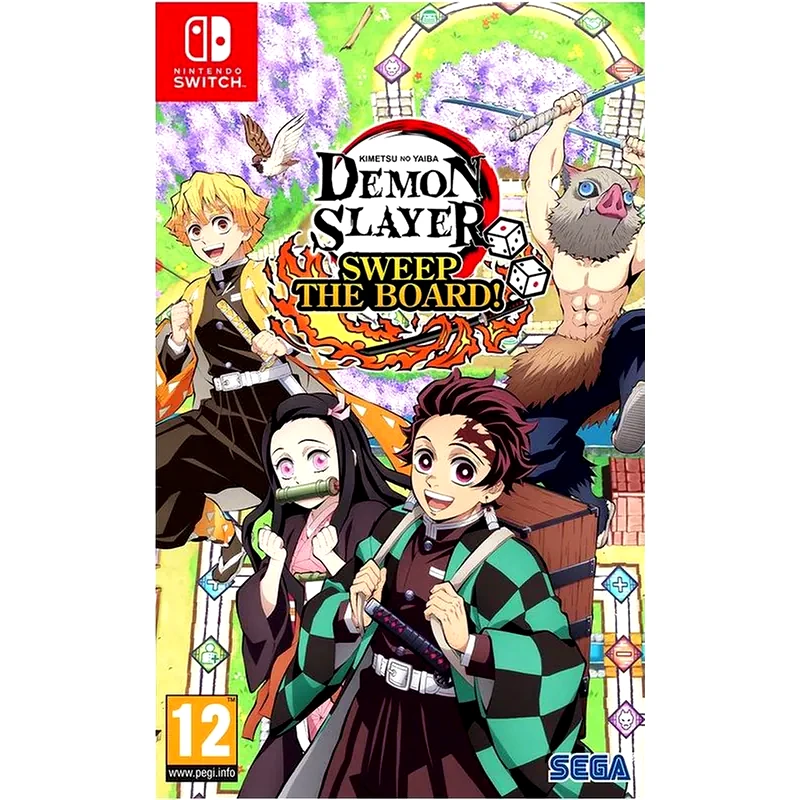 SEGA Demon Slayer -Kimetsu no Yaiba- Sweep the Board! - Nintendo Switch