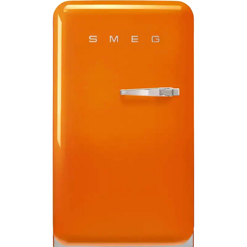 SMEG SMEG FAB10LOR6 με Αριστερό Άνοιγα Πόρτας 122 Lt Πορτοκαλί Ψυγείο Μονόπορτο
