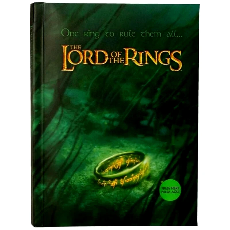 SD TOYS Σημειωμάταριο SD Toys Α5 Premium One Ring To Rule Them All - Lord Of The Rings Με Φως