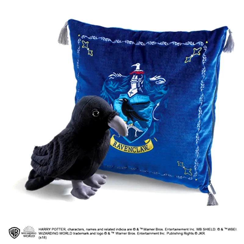 THE NOBLE COLLECTION Μαξιλάρι με Λούτρινο Οίκου The Noble Collection Ravenclaw - Harry Potter 34x34 cm