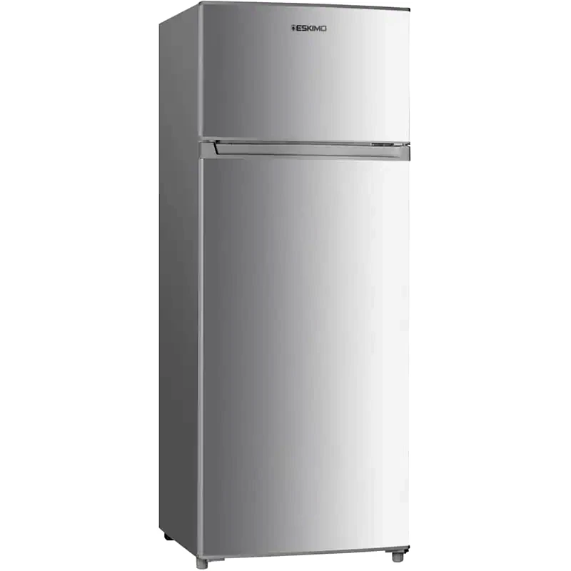 ESKIMO ESKIMO ES RTF205SES 206 Lt Ασημί Δίπορτο Ψυγείο