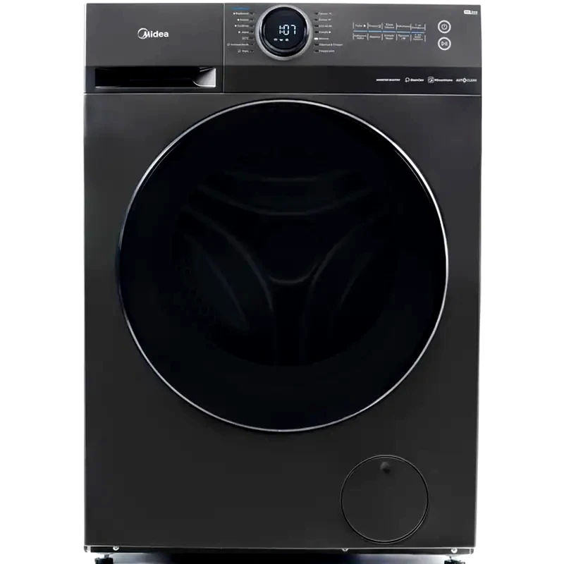 MIDEA MIDEA MF200W80WB/T-GR 8 kg 1.400 Στροφές με WiFi Inox Πλυντήριο Ρούχων