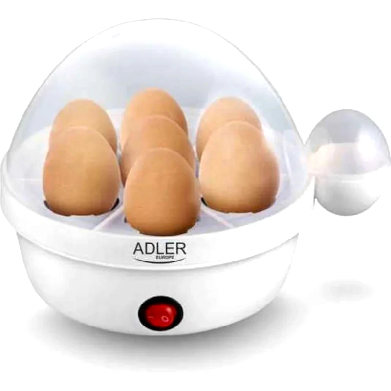 ADLER Βραστήρας Αυγών ADLER AD 4459 450W 7 Θέσεων Λευκό