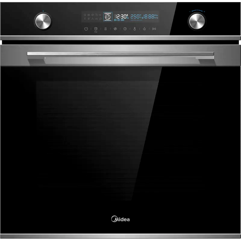 MIDEA MIDEA 7NM30E0 72 Lt Inox Εντοιχιζόμενος Φούρνος Άνω Πάγκου