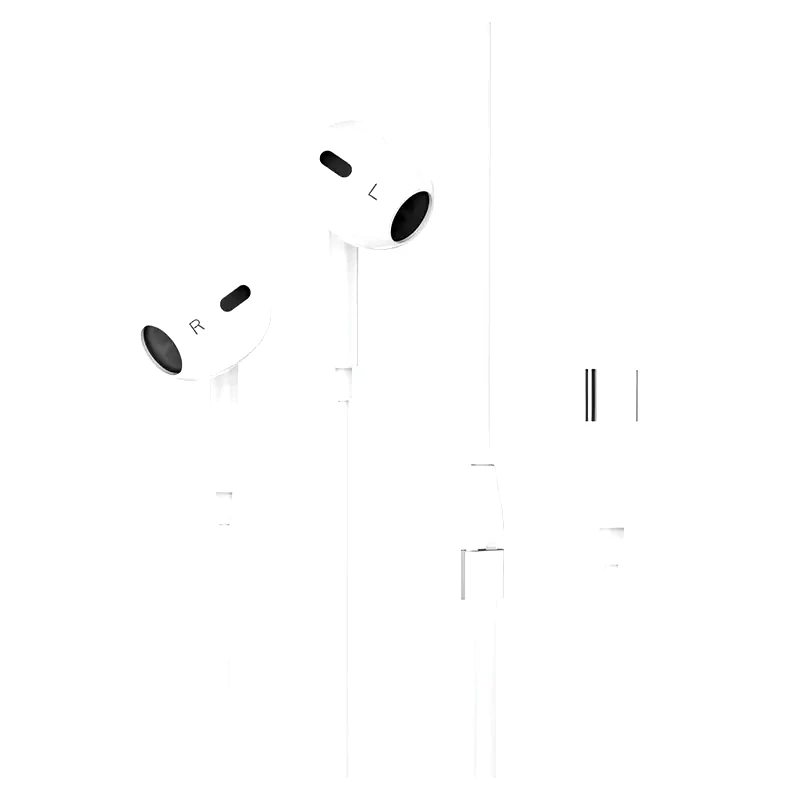 LAMTECH Ακουστικά Handsfree Lamtech LAM020939 USB-C - Λευκά