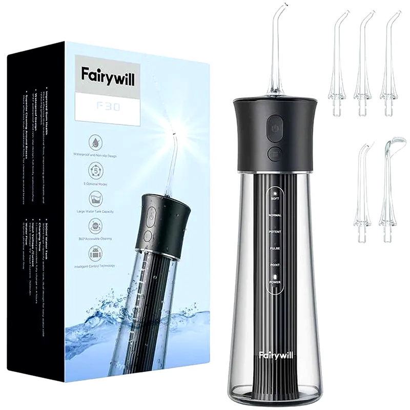 FAIRYWILL Flosser FAIRYWILL FW-F30 - Μαύρο