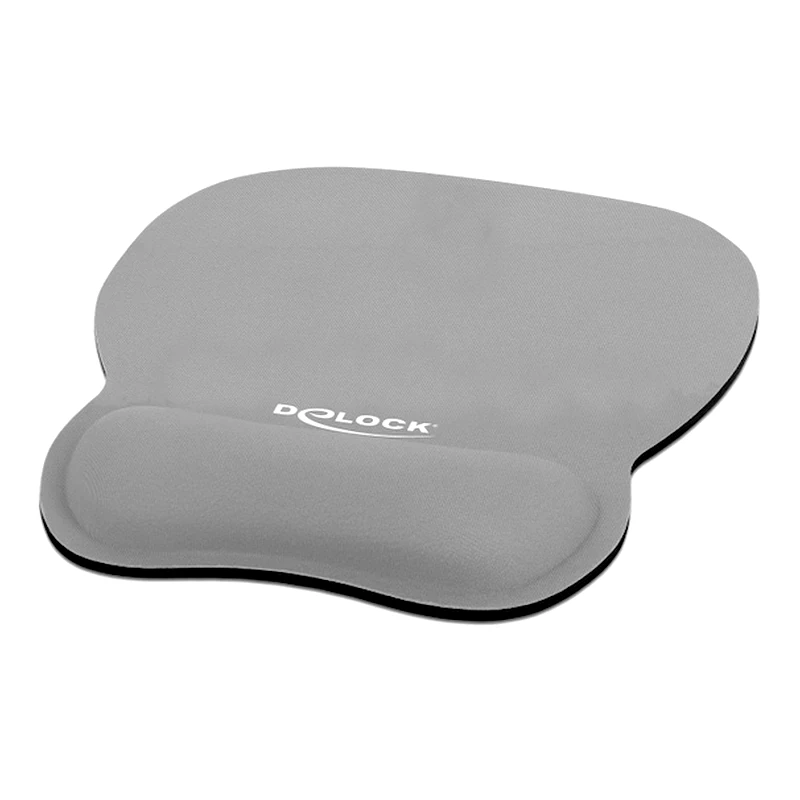 DELOCK DeLock 12698 Mouse Pad 245mm με Στήριγμα καρπού Γκρι