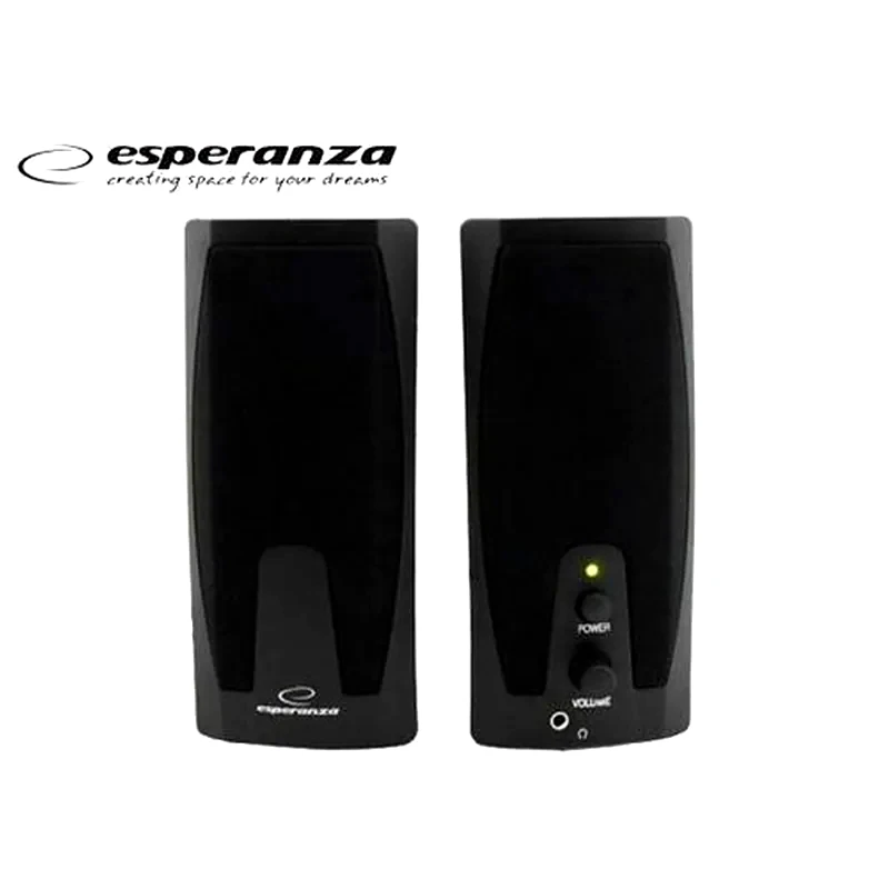 ESPERANZA Ηχεία 2.0 Esperanza Giocoso Ep110 2W - Μαύρο