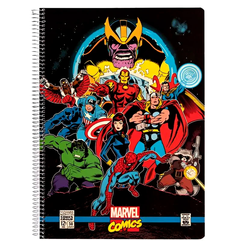 ERIK Τετράδιο Σπιράλ Erik 160Φ Avengers Comic Marvel