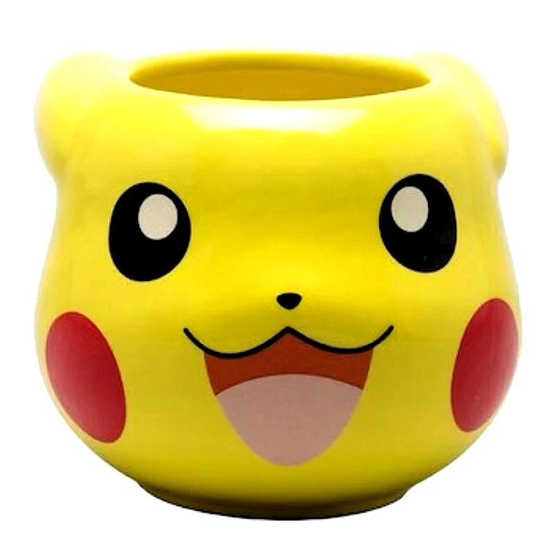 STOR Κούπα 3D Stor Pokemon Pikachu Κεραμική 500 ml - Κίτρινη