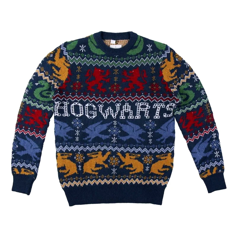 CERDA Χριστουγεννιάτικο Πουλόβερ Cerda Harry Potter Hogwarts Houses - Μπλε