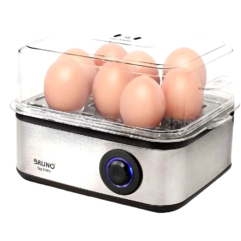 BRUNO BRUNO BRN-0156 500 W 8 Θέσεων Ασημί Βραστήρας Αυγών