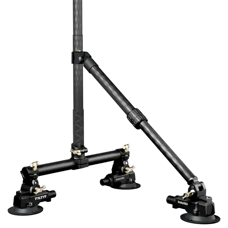 INSTA360 Βάση Στήριξης Αυτοκινήτου Insta360 Triple Suction Cup - Μαύρο