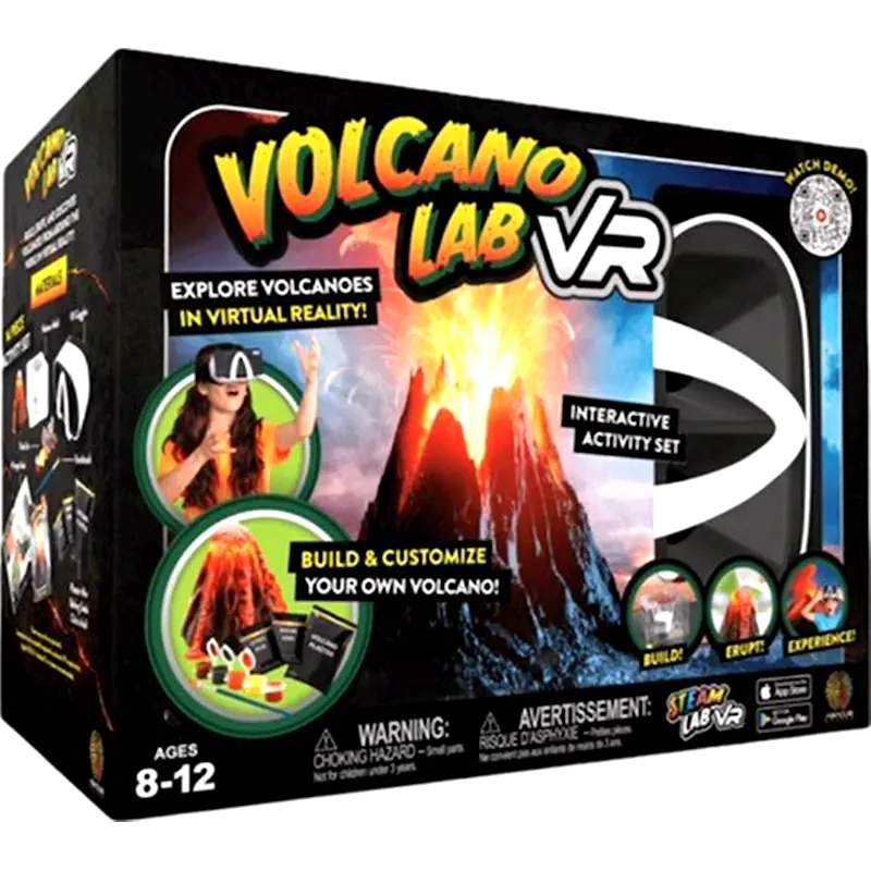 ABACUS BRANDS Volcano Lab Vr Επιστημονικό Σετ Εικονικής Πραγματικότητας (Abacus Brands)