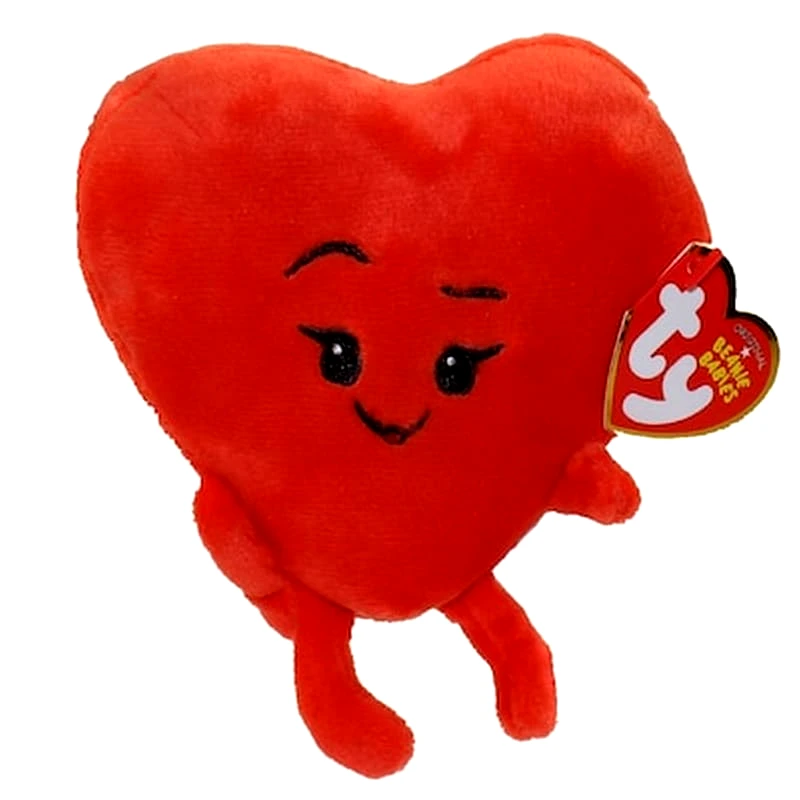TY Λούτρινο Ty Φιγούρα Ty42299 - The Emoji Movie - Heart 15 Εκατοστά