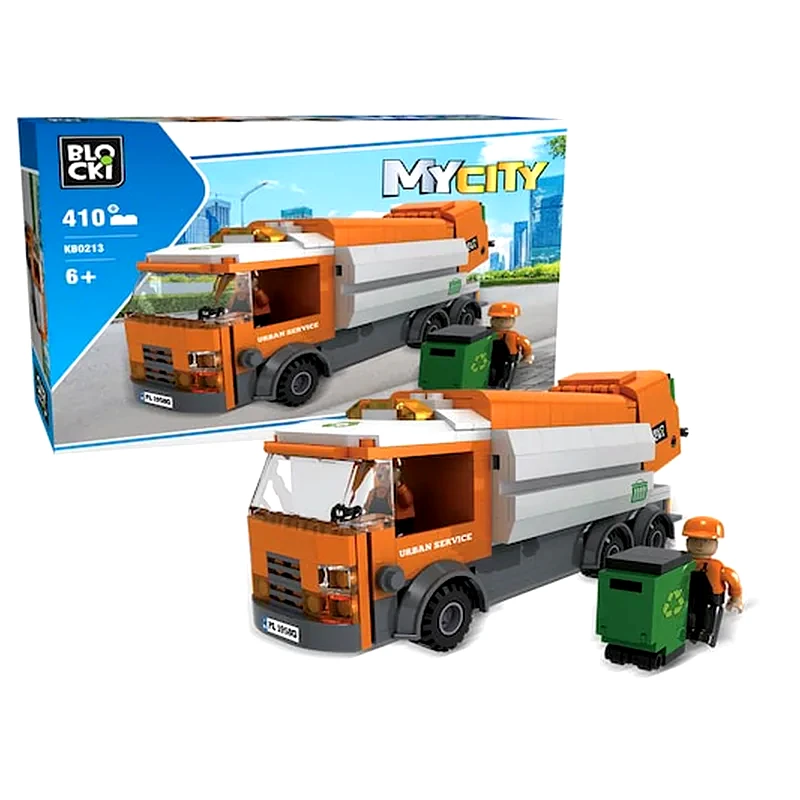 BLOCKI Blocki Mycity Υπηρεσία Καθαριότητας 410 Τεμάχια Kb0213