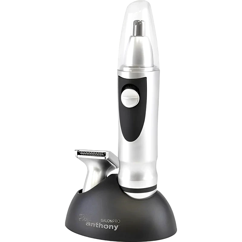 LLOYTRON Trimmer LLOYTRON Paul Anthony Salon Pro H5130BK 2 σε 1 για Μύτη, Αυτιά και Γένι Ασημί