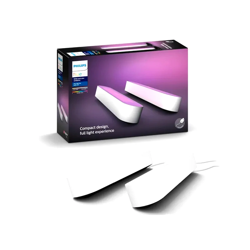 PHILIPS Έξυπνη Μπάρα Led Philips Hue Play - Double Pack White