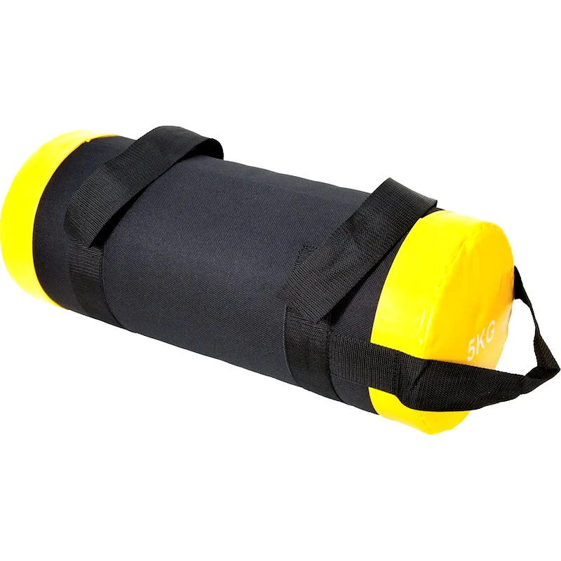 AMILA Power Bag 5kg Amila 44661 από PVC με Άμμο - Κίτρινο/Μαύρο