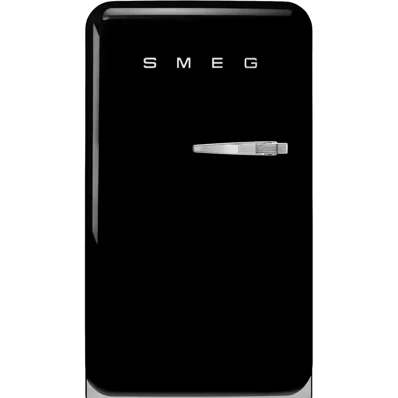 SMEG SMEG FAB10LBL6 με Αριστερό Άνοιγα Πόρτας 122 Lt Μαύρο Ψυγείο Μονόπορτο
