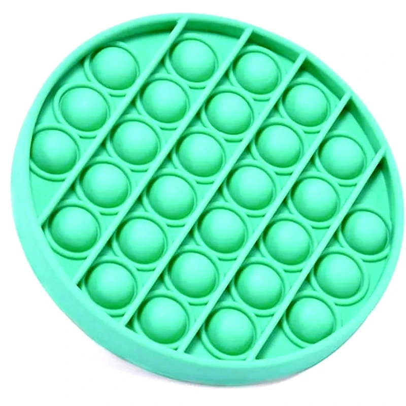 OEM Pop It Παιχνίδι Στρες Ανακούφισης Παζλ- Bubble Sensory Decompression Toy Round Παζλ Για Ενήλικες Παι