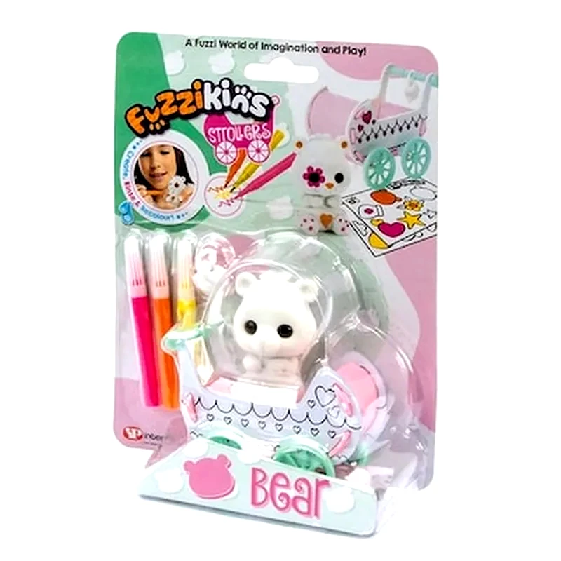 FUZZIKINS Fuzzi Strollers – Bear
